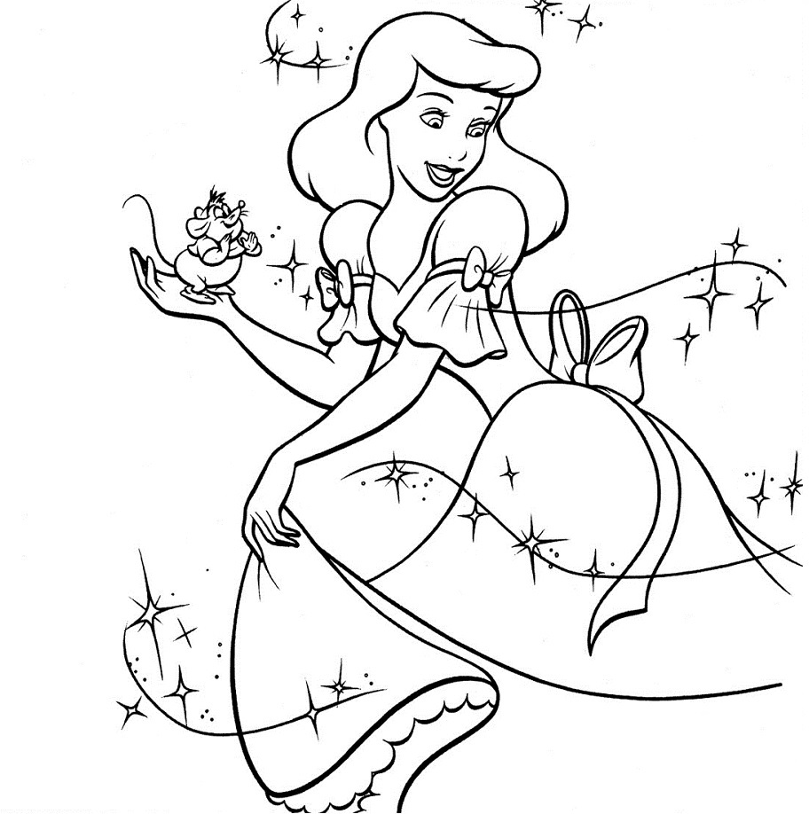 Coloriage Disney Princesse à imprimer