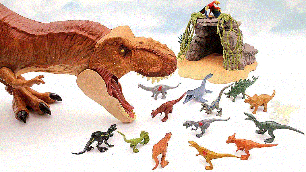 Figurine Dinosaure avec cadeau