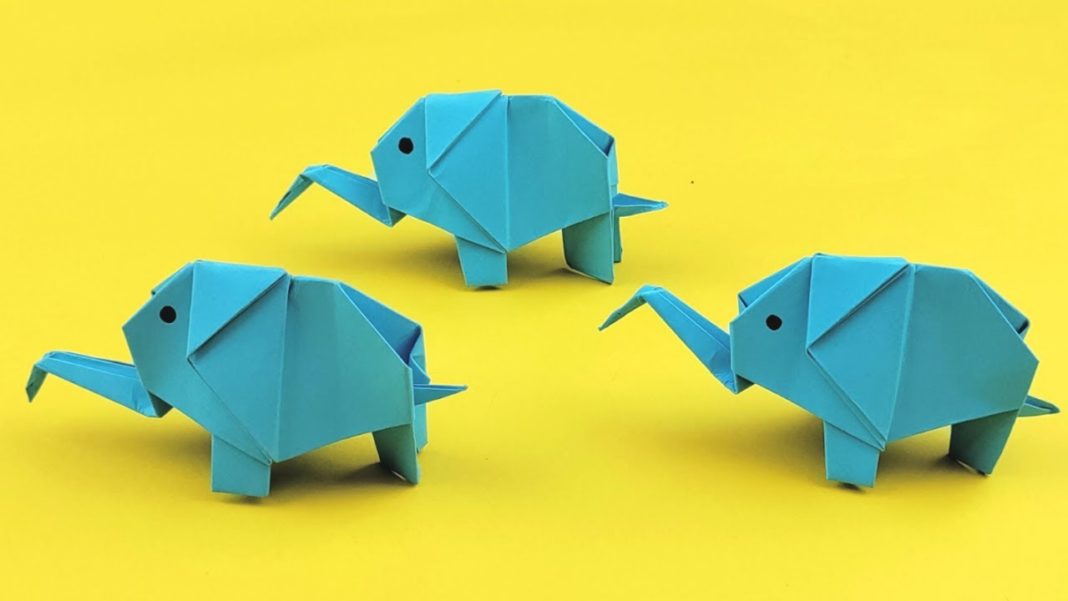 Techniques pour ton premier origami éléphant